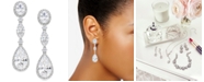 Eliot Danori Oval Crystal Drop Earrings, Created for Macy's